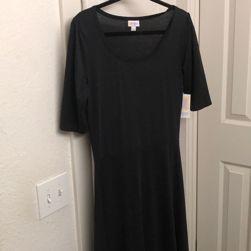 NWT LuLaRoe Ana Solid Black Large